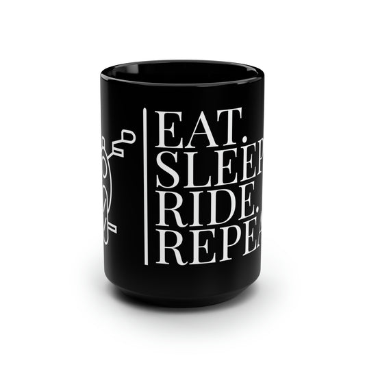 Eat. Sleep. Ride. Repeat | Mug