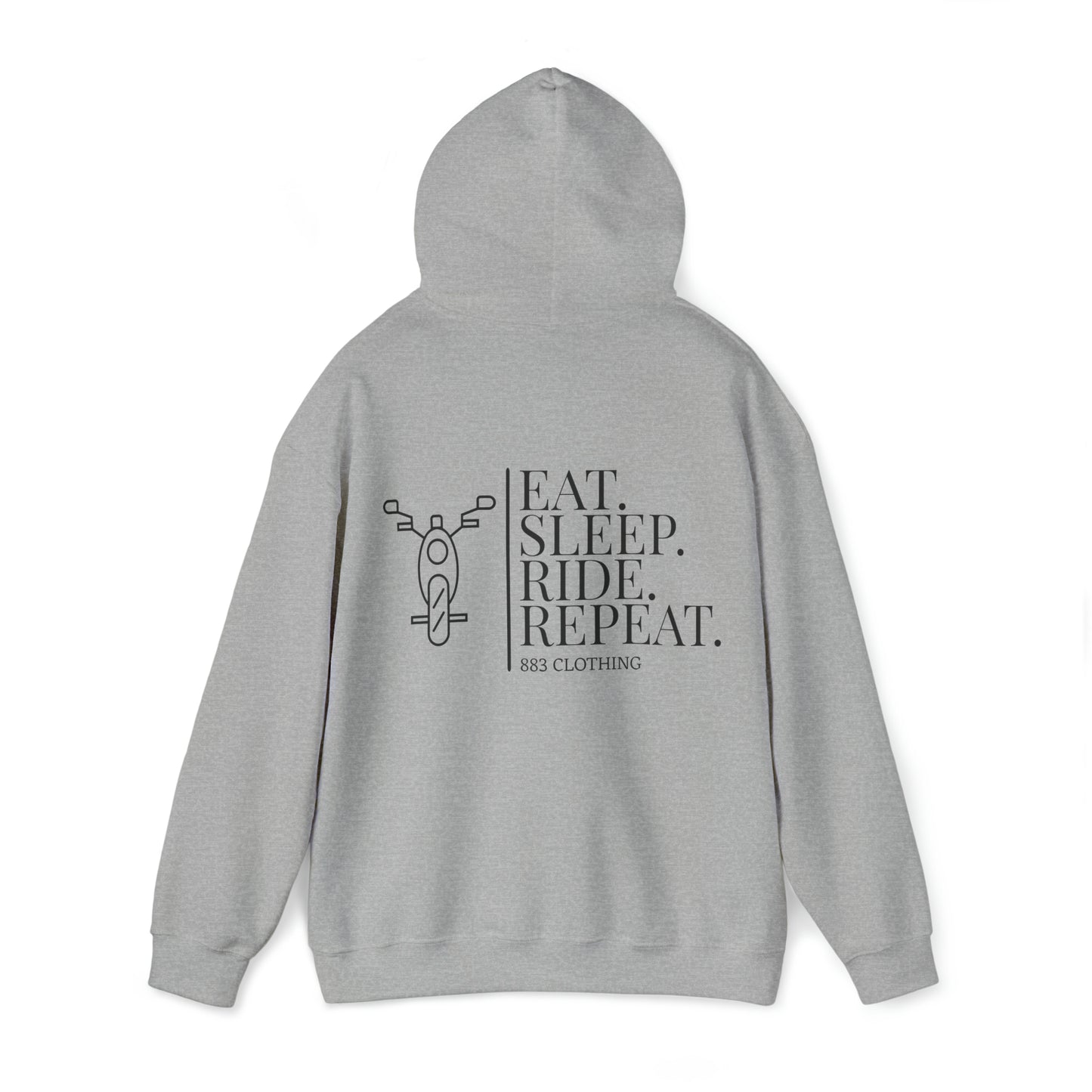 Eat. Sleep. Ride. Repeat. | Unisex Hoodie