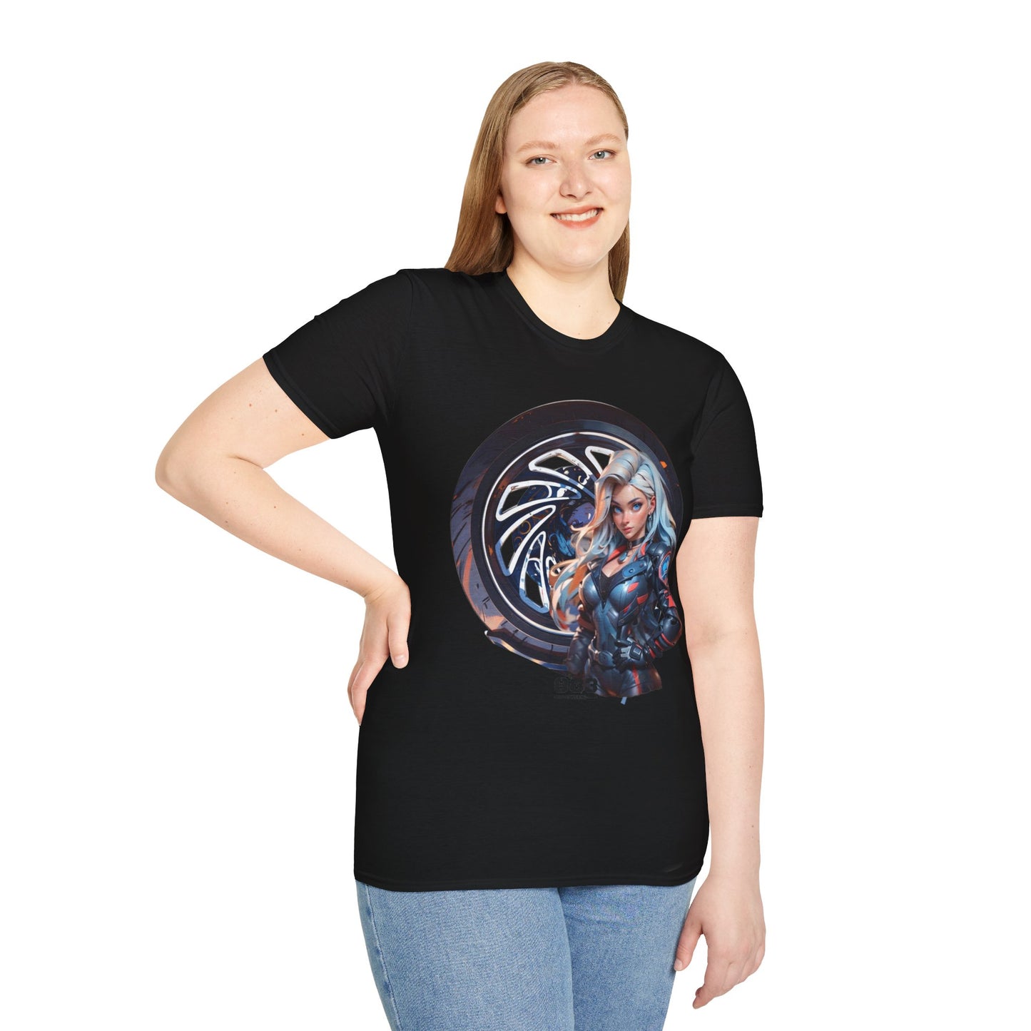 @Lady.Harley.883 | Moto Anime | Unisex T-Shirt