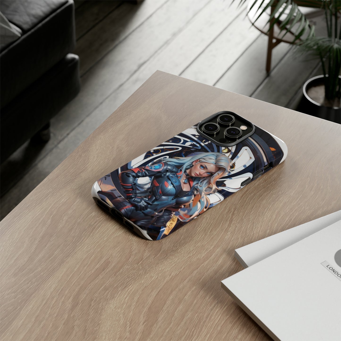 @Lady.Harley.883 | Moto Anime | Tough Phone Case