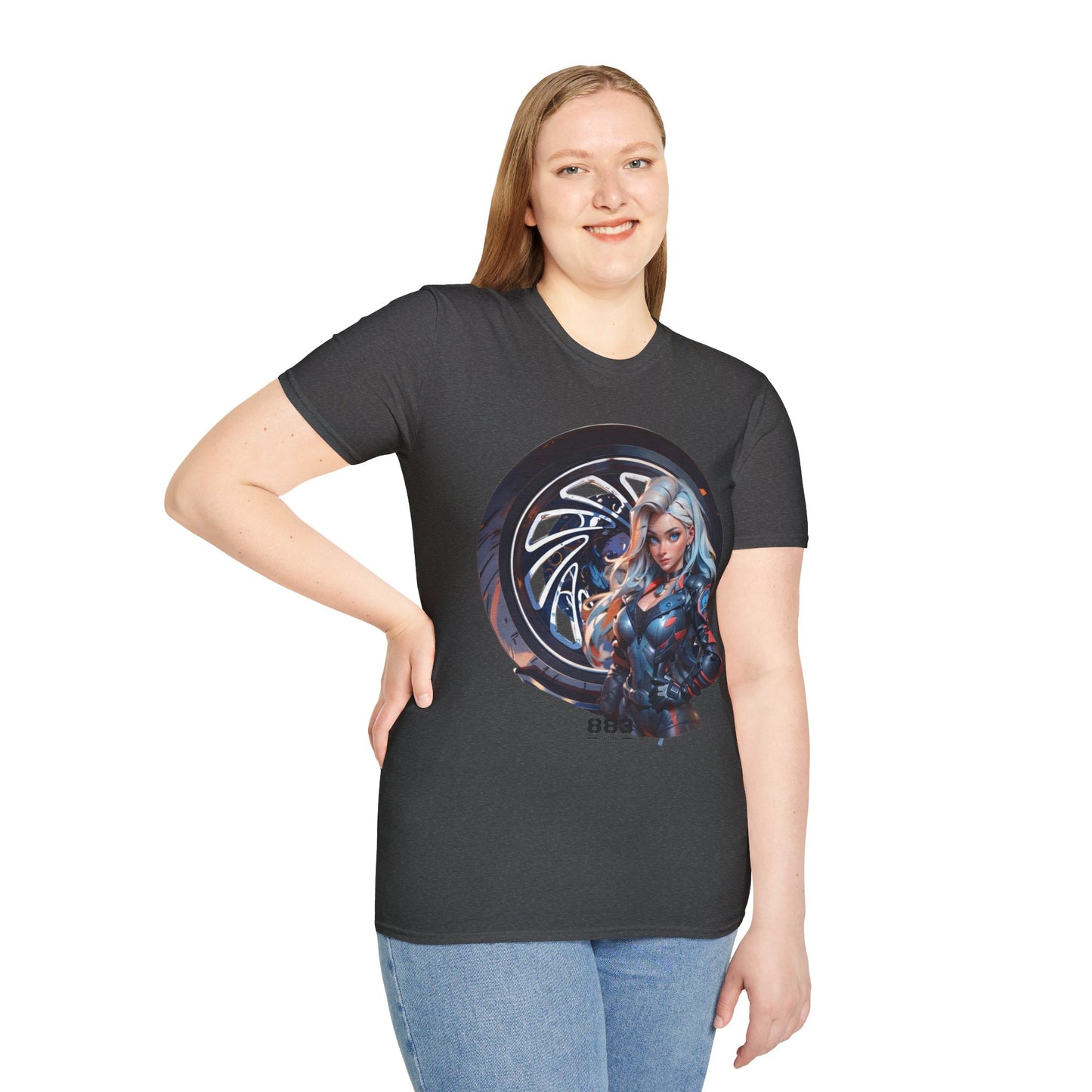 @Lady.Harley.883 | Moto Anime | Unisex T-Shirt