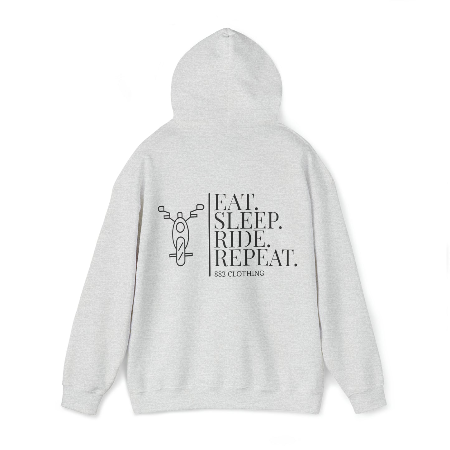 Eat. Sleep. Ride. Repeat. | Unisex Hoodie