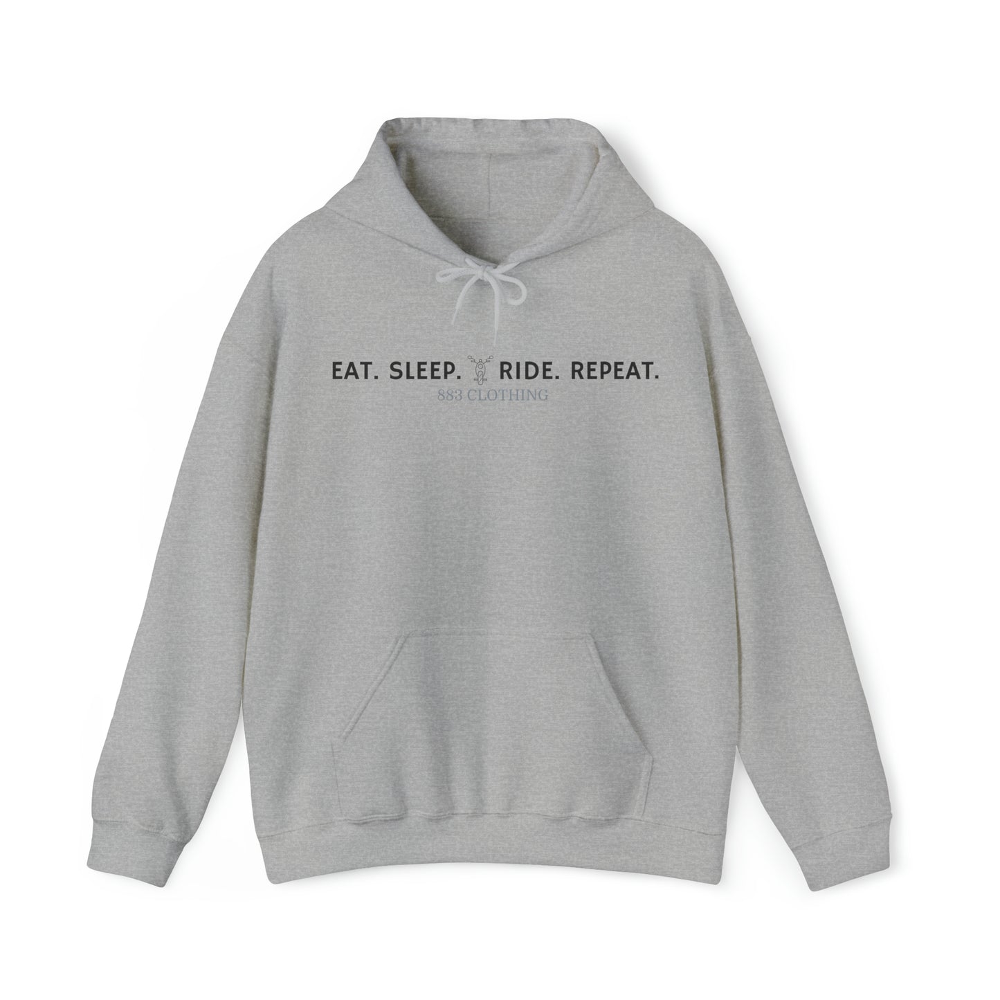 Eat. Sleep. Ride. Repeat. | Unisex Hoodie