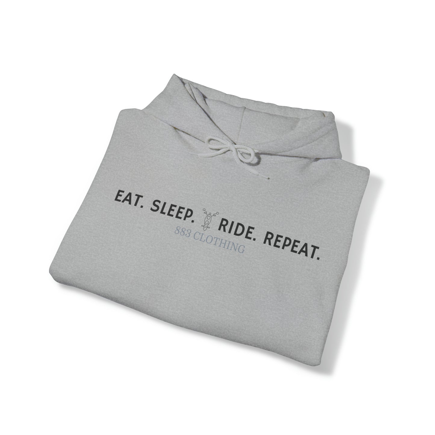 Eat. Sleep. Ride. Repeat. | Unisex Hoodie