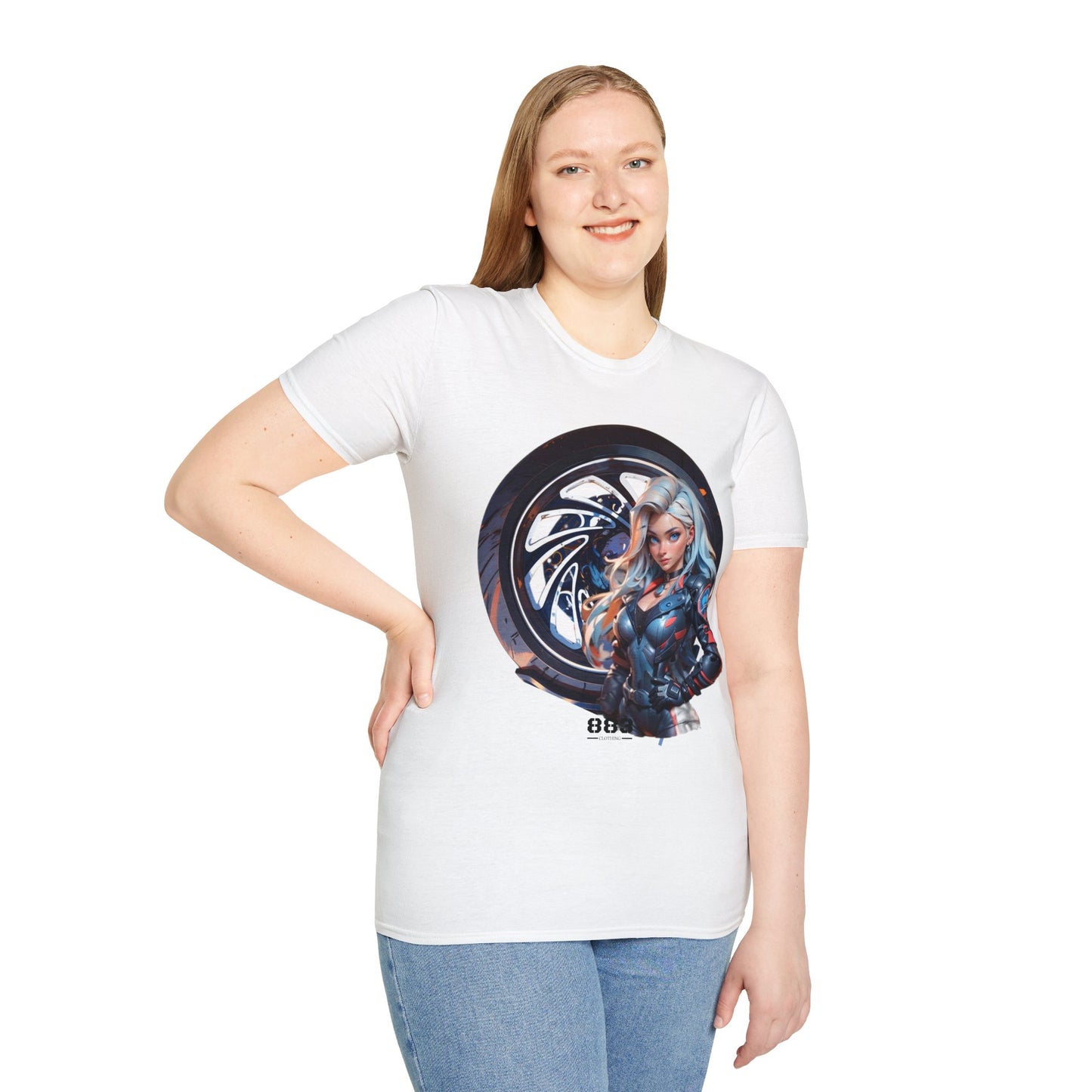 @Lady.Harley.883 | Moto Anime | Unisex T-Shirt