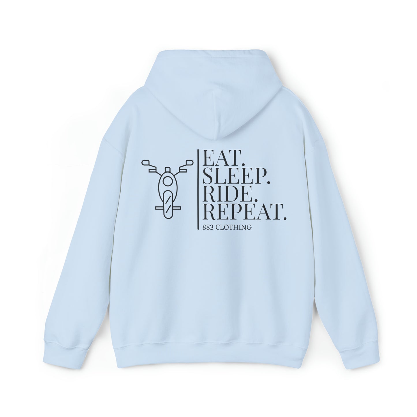 Eat. Sleep. Ride. Repeat. | Unisex Hoodie