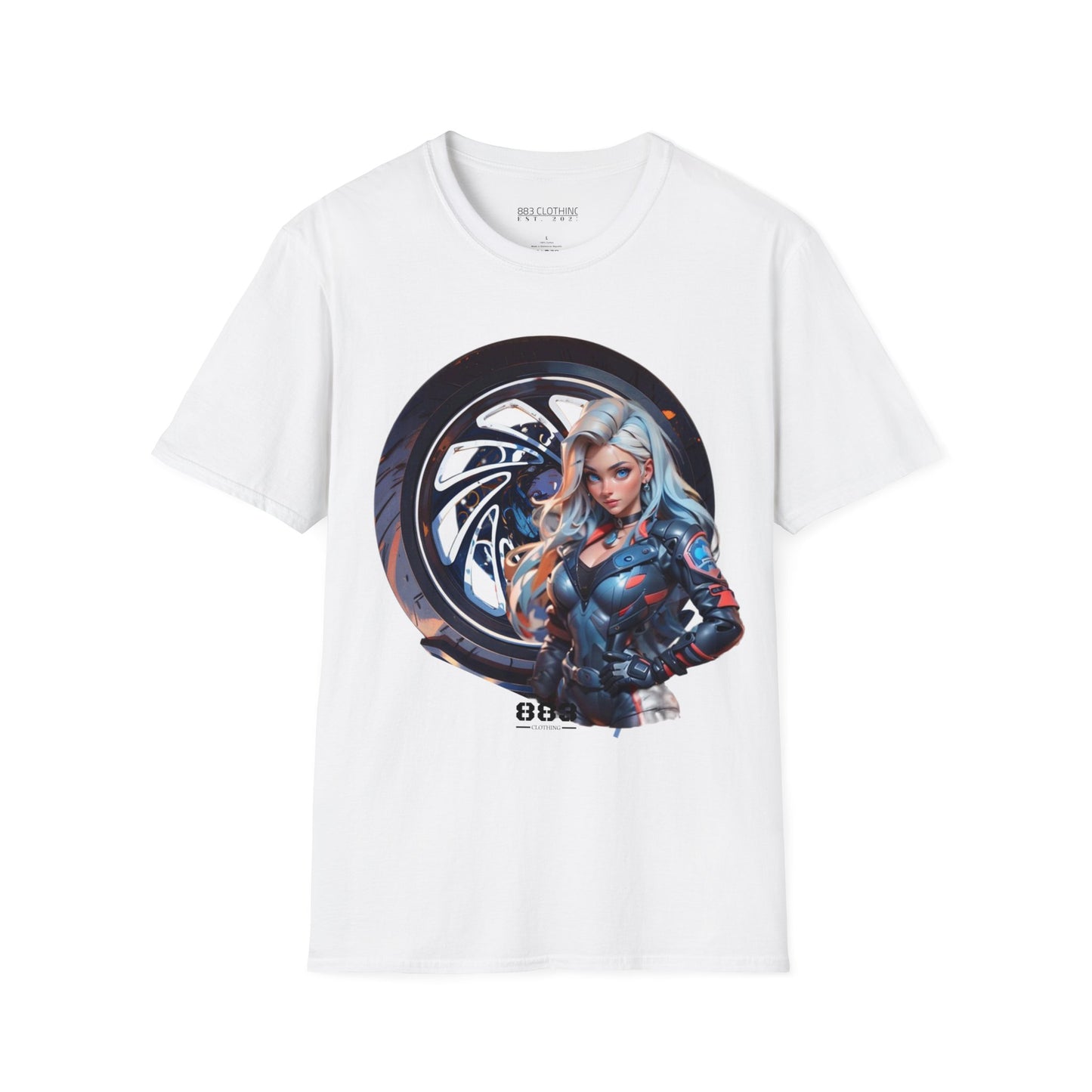 @Lady.Harley.883 | Moto Anime | Unisex T-Shirt