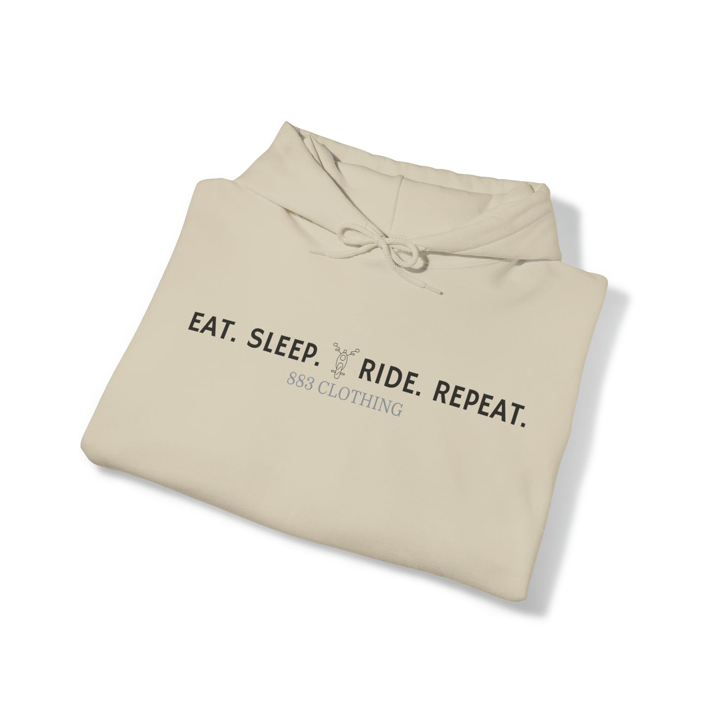 Eat. Sleep. Ride. Repeat. | Unisex Hoodie