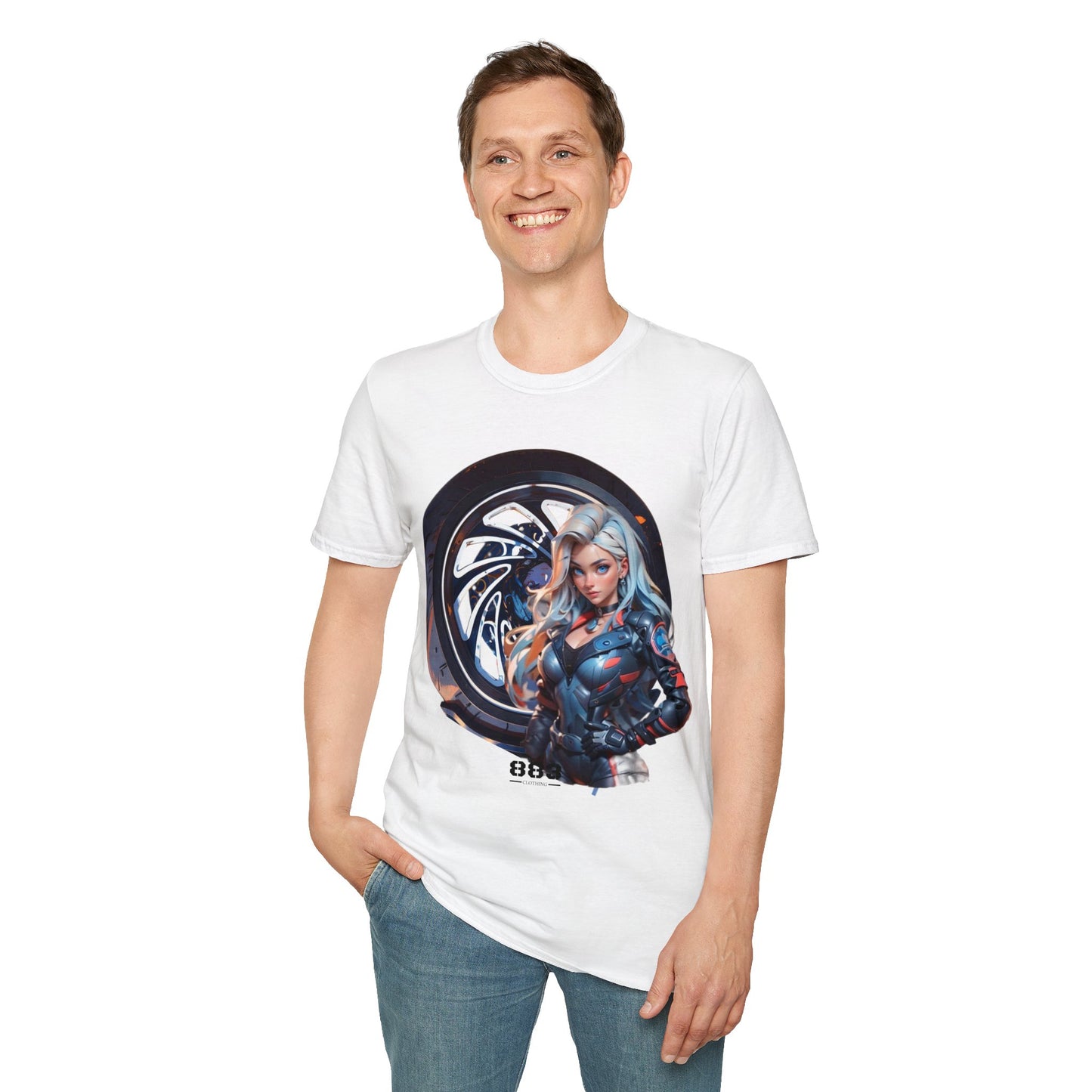 @Lady.Harley.883 | Moto Anime | Unisex T-Shirt