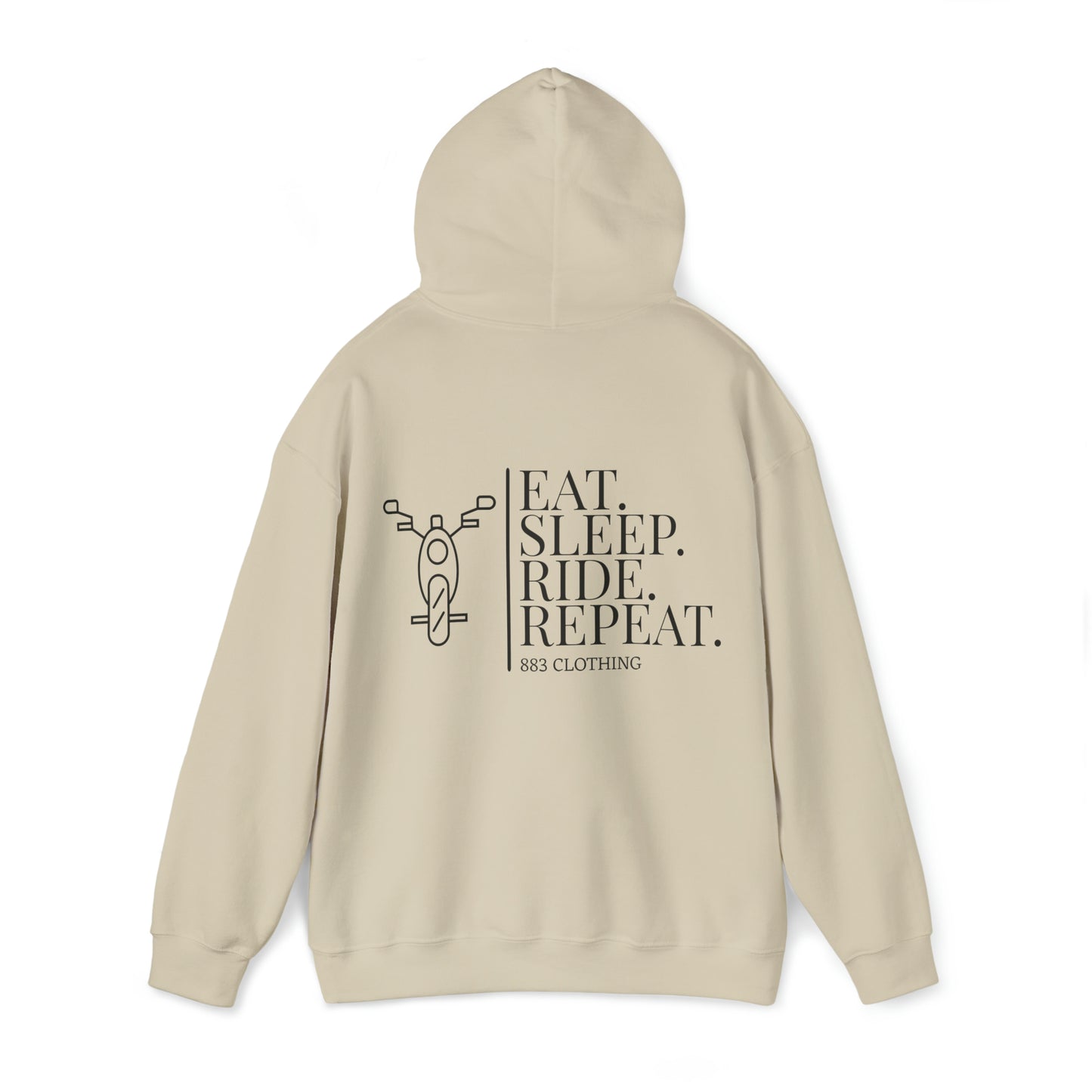 Eat. Sleep. Ride. Repeat. | Unisex Hoodie