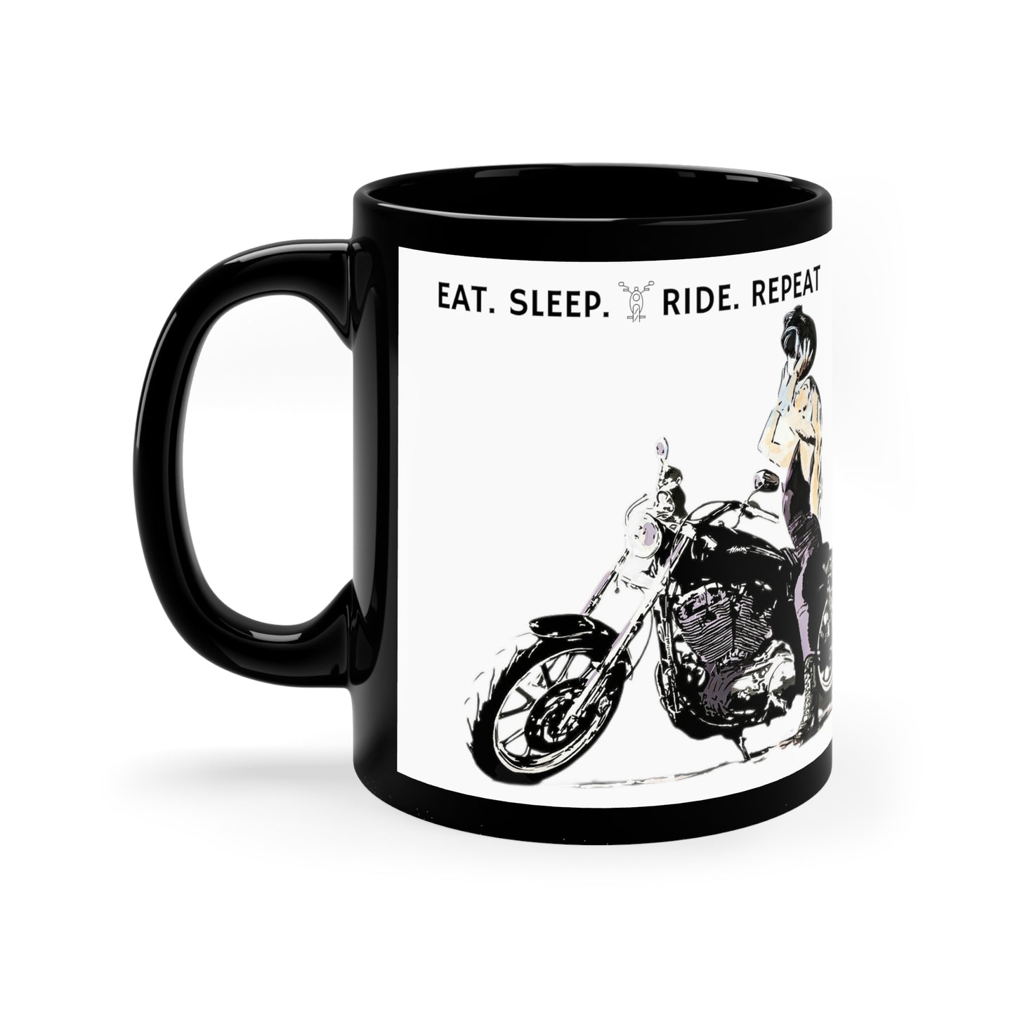 Ride O’Clock | @Lady.Harley.883 Mug