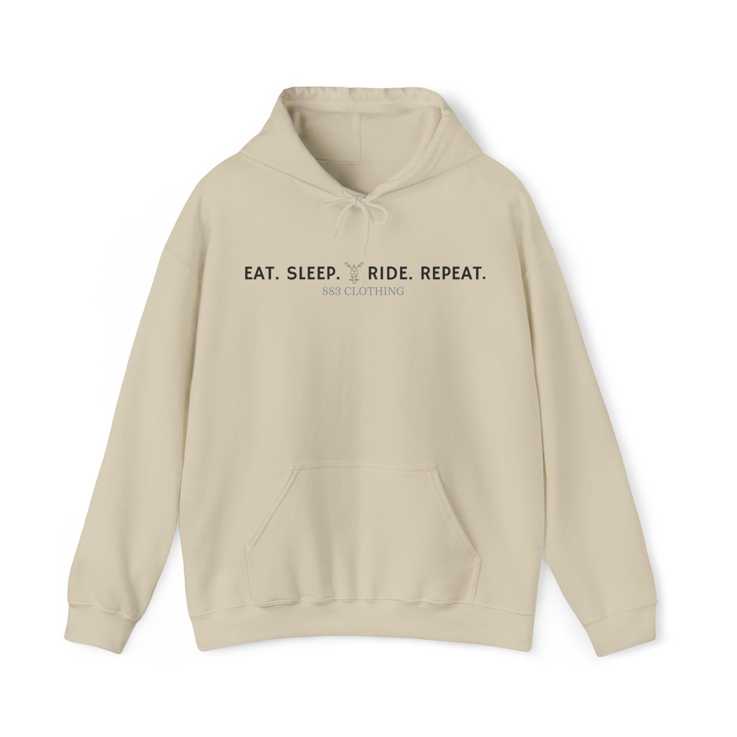 Eat. Sleep. Ride. Repeat. | Unisex Hoodie