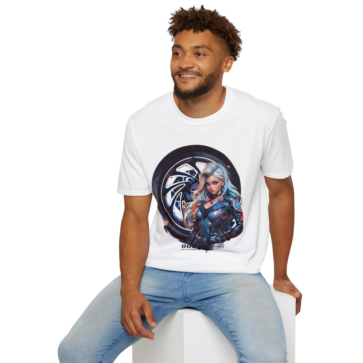 @Lady.Harley.883 | Moto Anime | Unisex T-Shirt