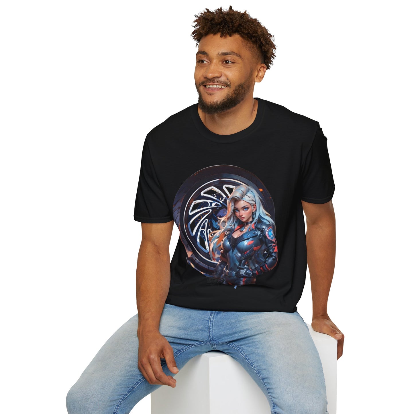 @Lady.Harley.883 | Moto Anime | Unisex T-Shirt