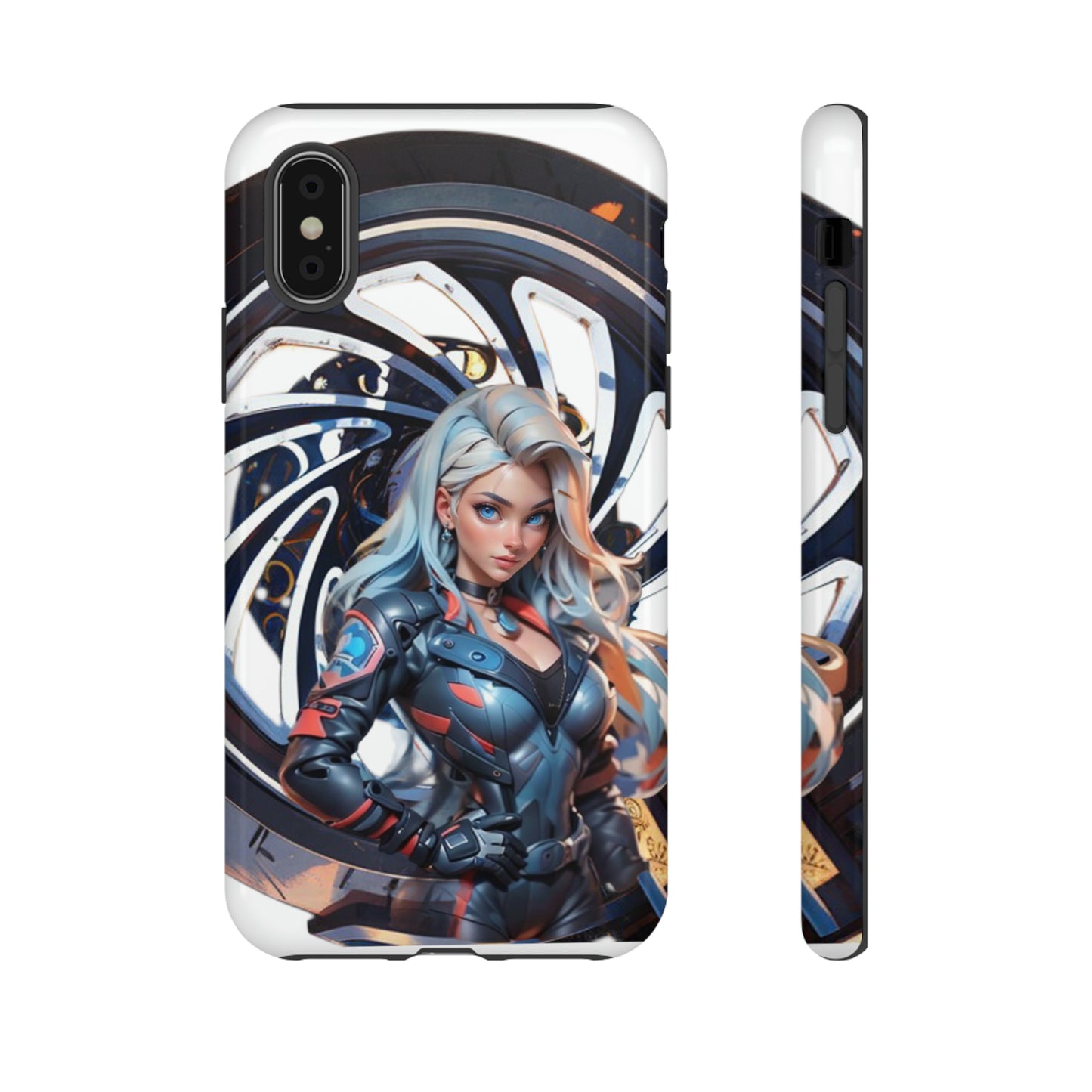 @Lady.Harley.883 | Moto Anime | Tough Phone Case