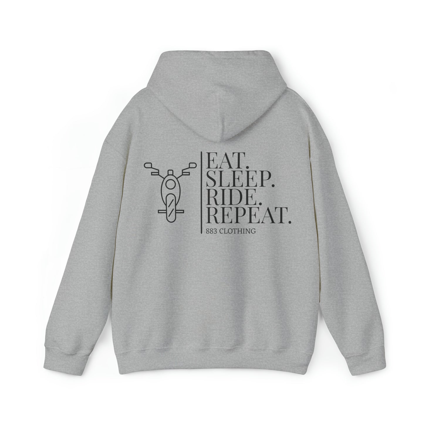 Eat. Sleep. Ride. Repeat. | Unisex Hoodie