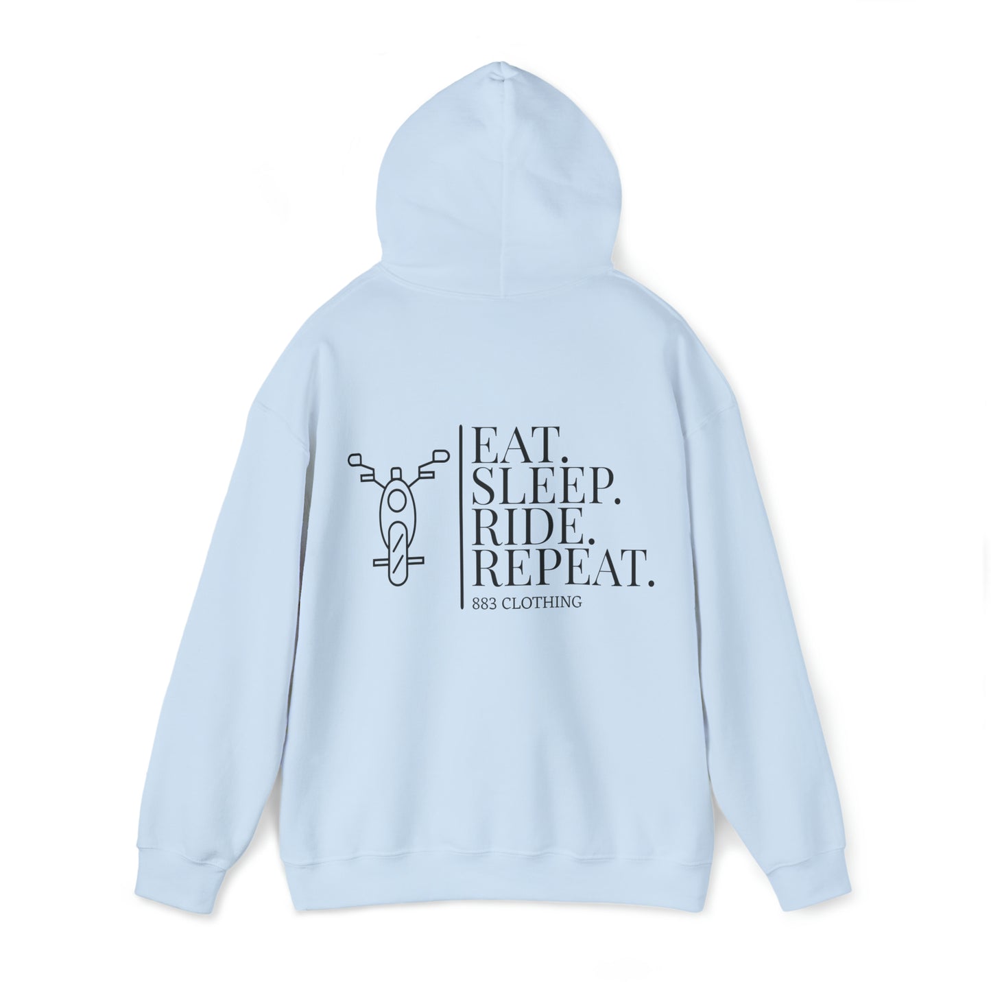 Eat. Sleep. Ride. Repeat. | Unisex Hoodie