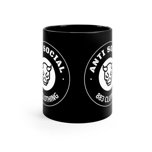 Anti Social | 11oz Black Mug