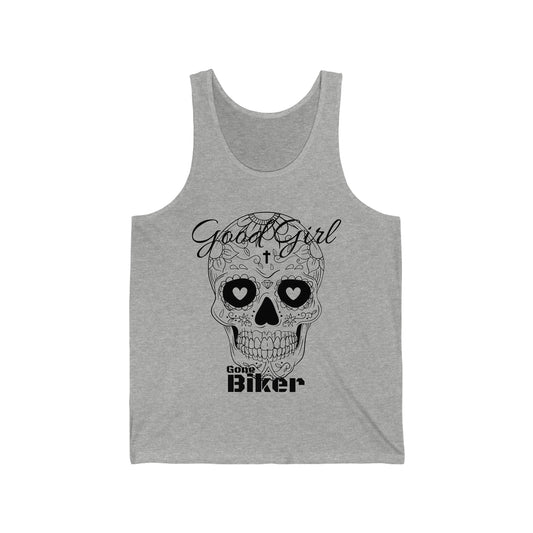 Good Girl Gone Biker | Unisex Tank Top