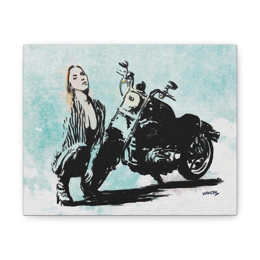 Lady.Harley.883 Canvas